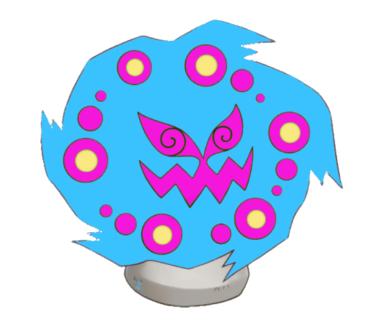 Shiny Spiritomb Global Link Art by TrainerParshen on DeviantArt