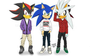 those 3 awesome hedgehogs