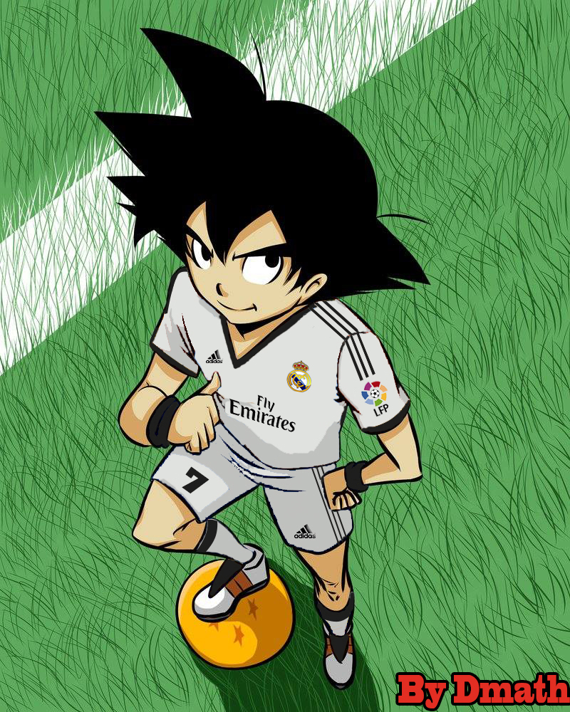Goku Real madrid by Genkidama-Dmath7s on DeviantArt Goku Real madrid by Genkidama-Dmath7s on DeviantArt