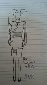 Naomi Uzumaki outfit 1