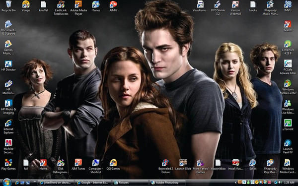 Twilight Inspired Computer twilight desktop by joker0nerd on DeviantArt