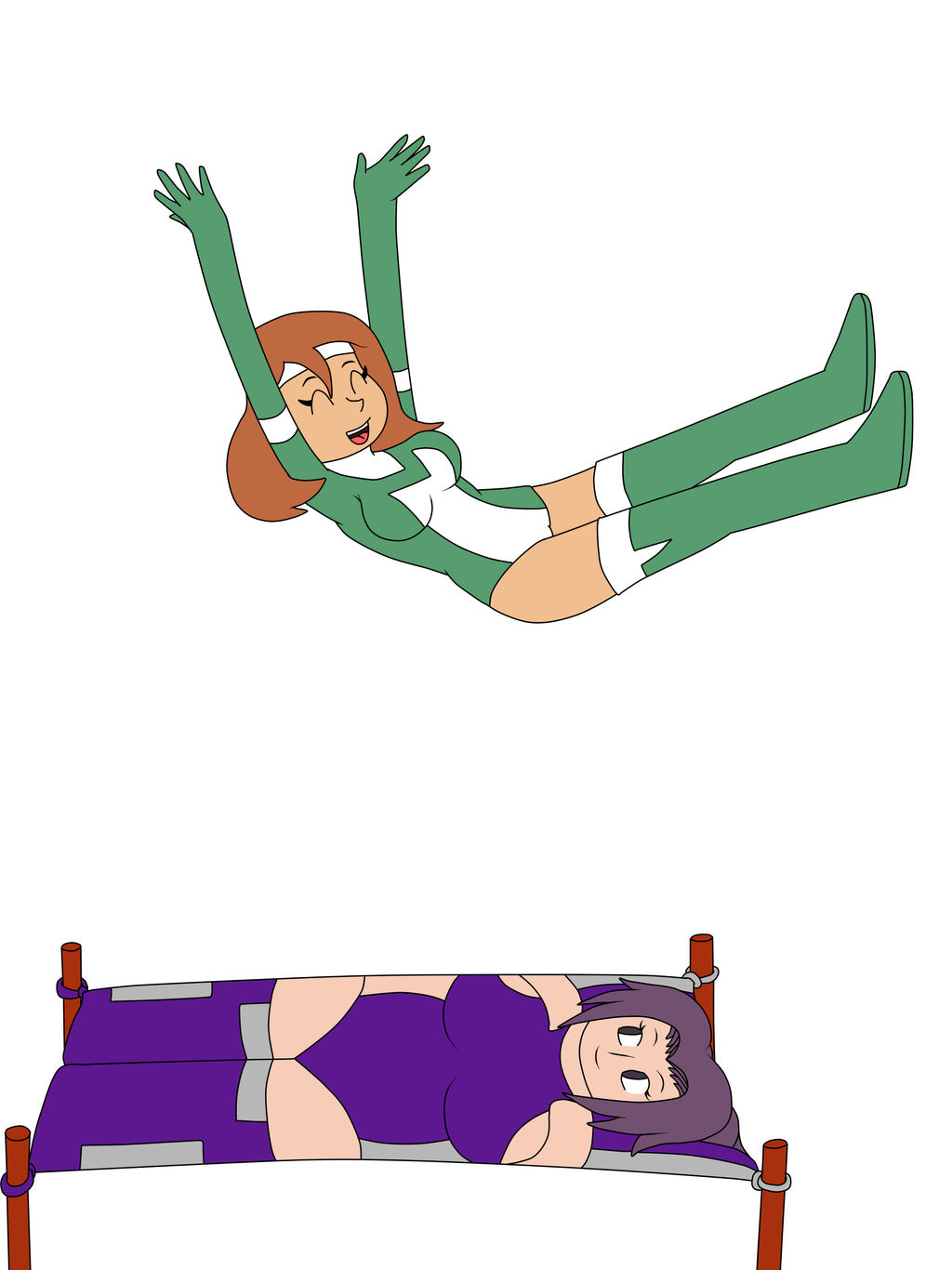 Matigool Japan Katia And Mel in colors by matigool on DeviantArt