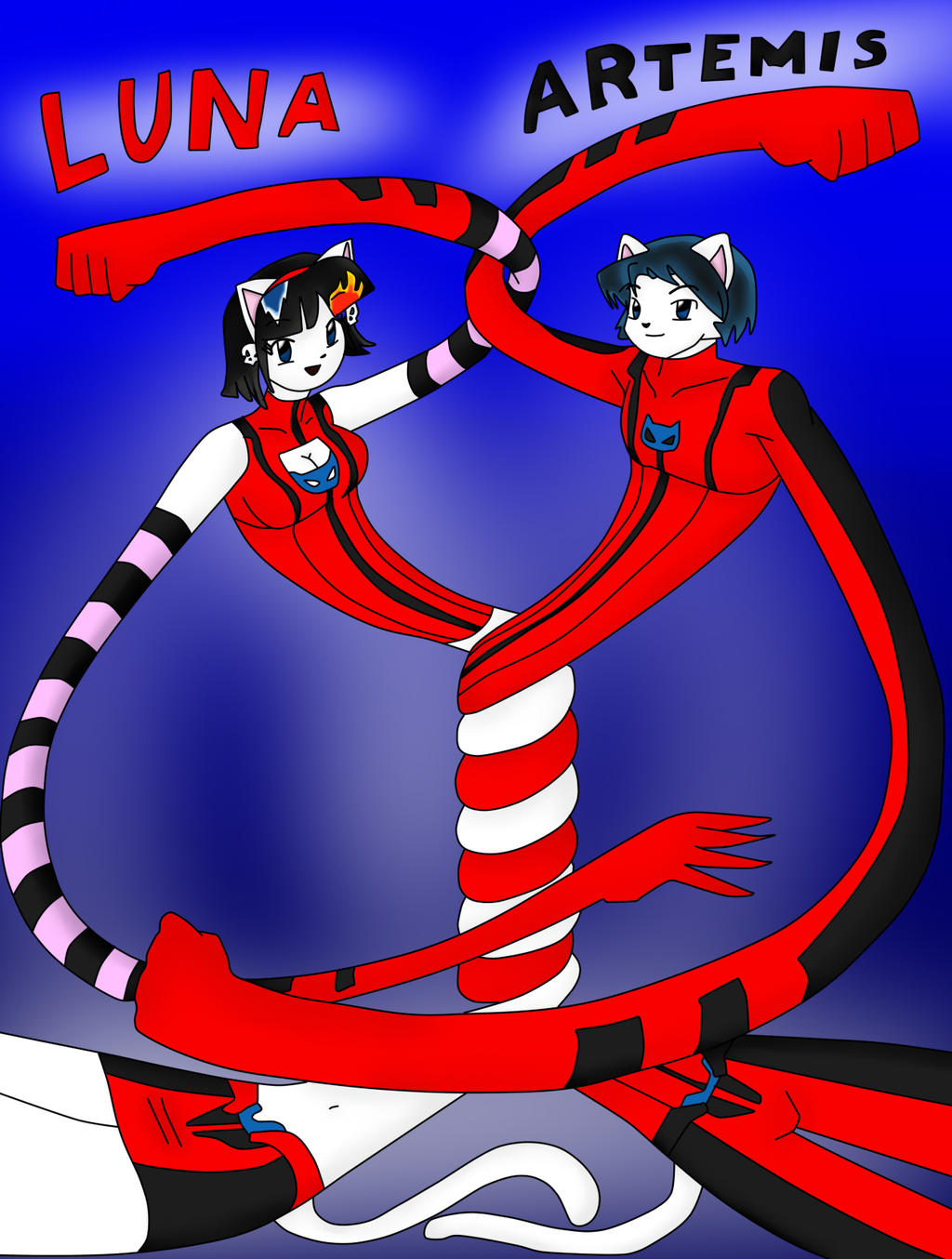 Matigool Country Luna and Artemis by matigool on DeviantArt