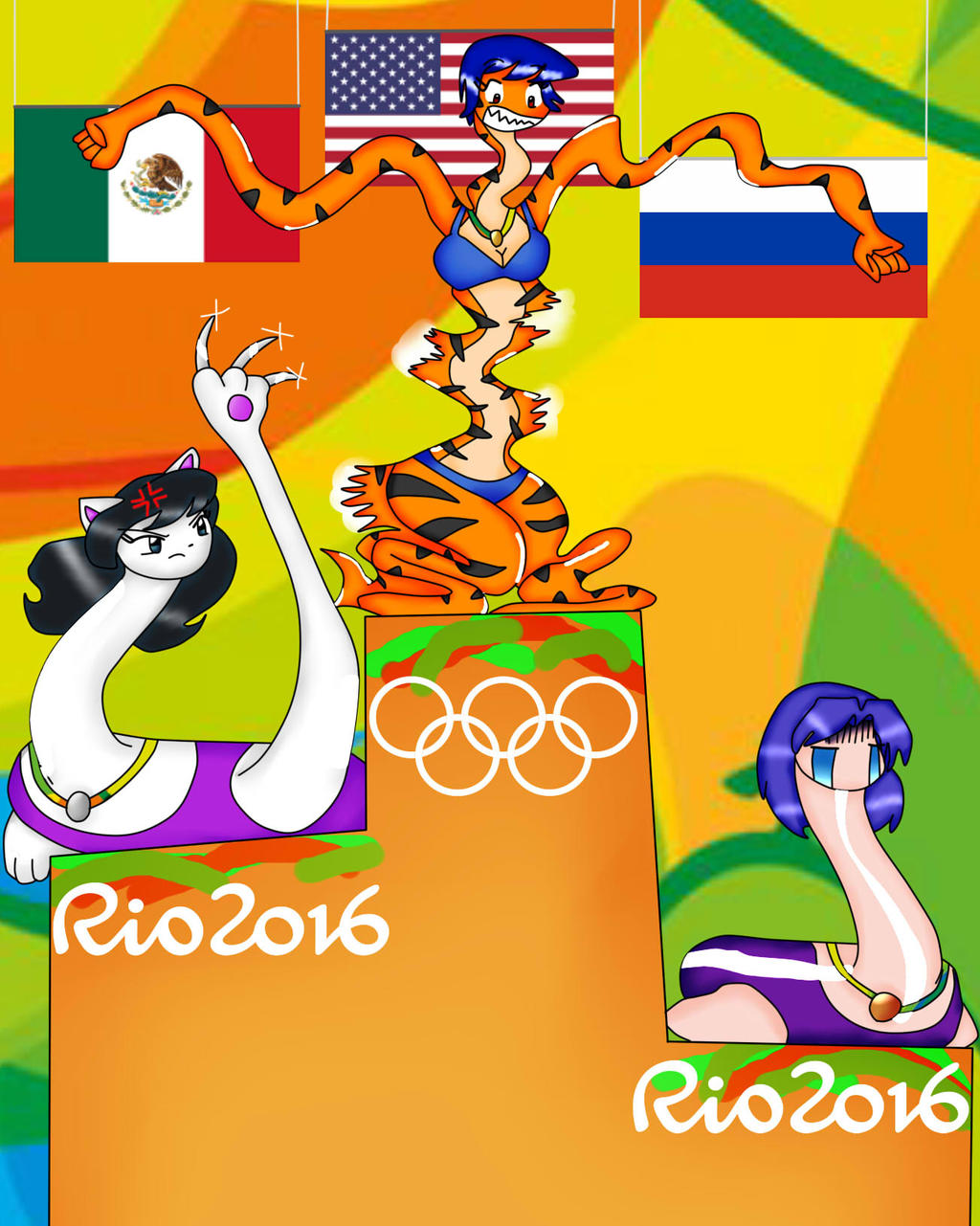 Matigool Country Rio 2016 time to the medals by matigool on DeviantArt