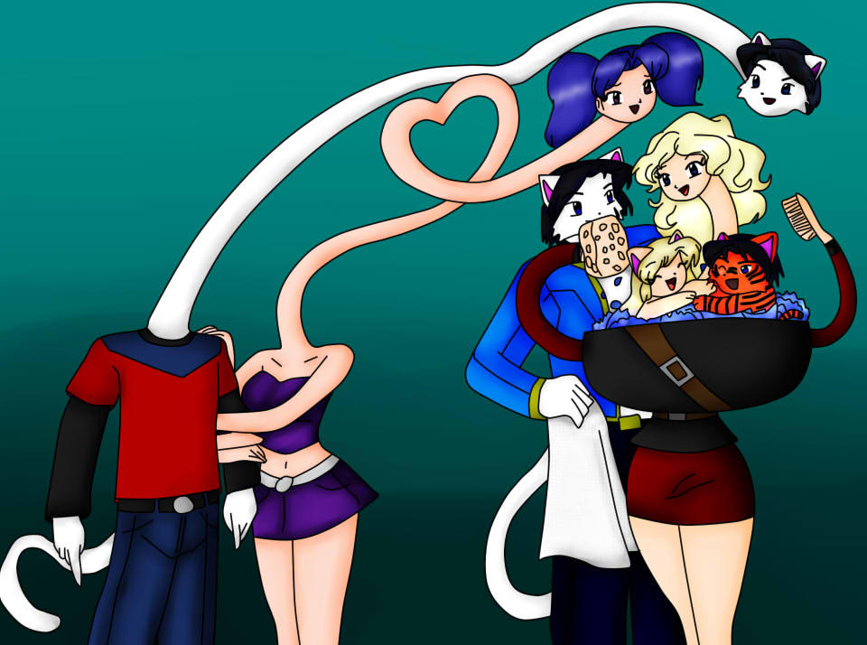 Matigool Japan present the family by matigool on DeviantArt