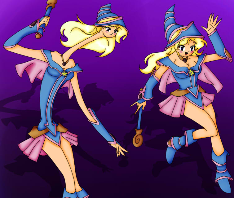 Matigool Country Sam the dark magician girl by matigool on DeviantArt