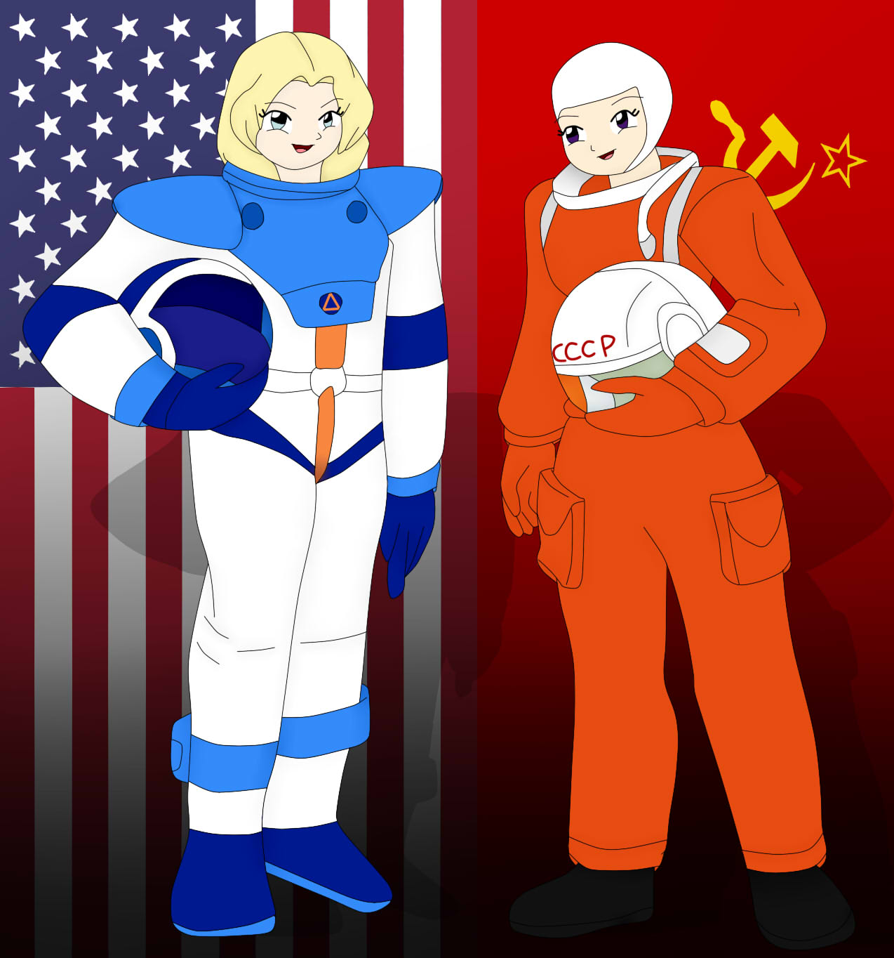 Matigool Deviantart Tf Katia and Sue by matigool on DeviantArt