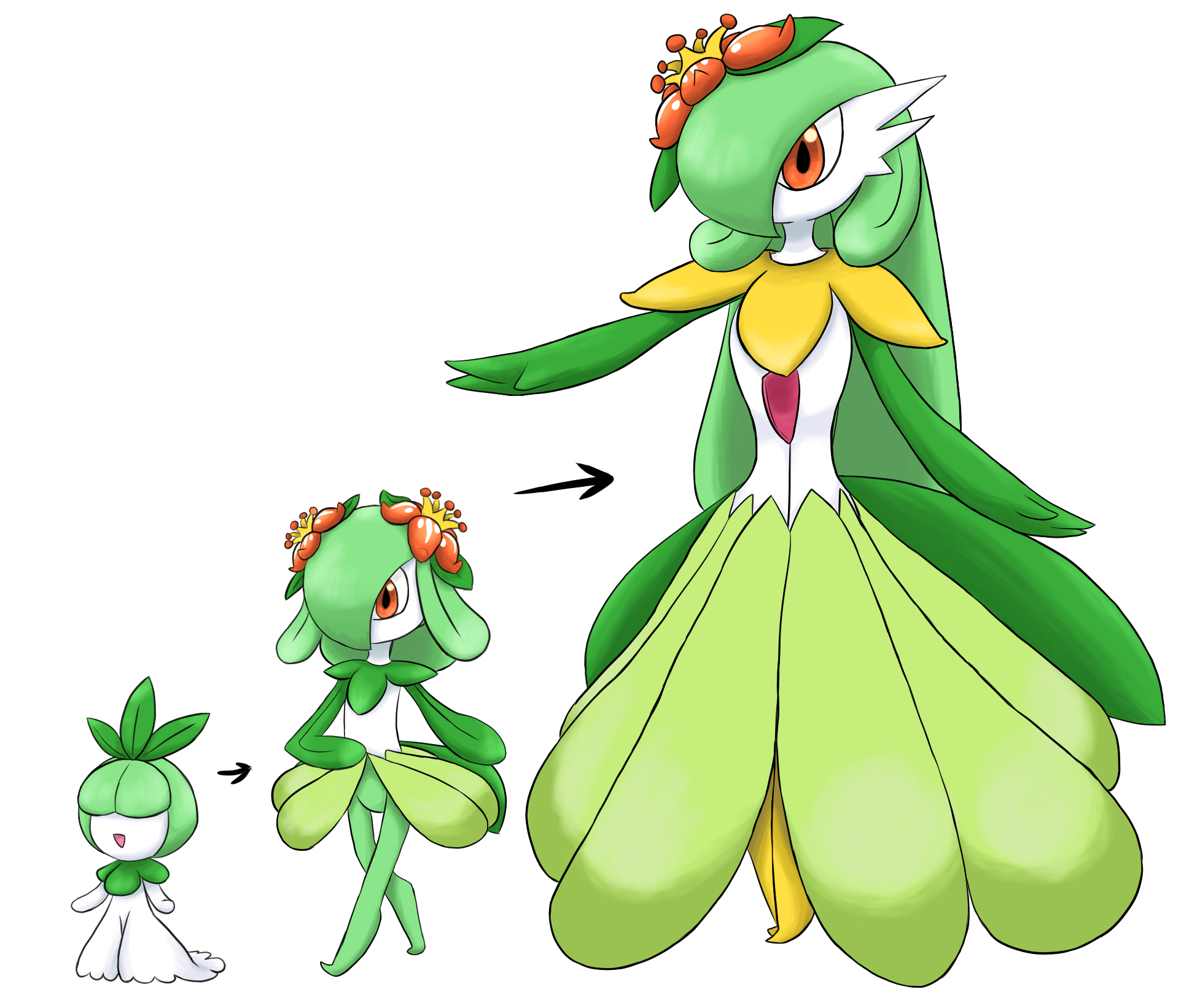 282 Gardevoir by TonOfDirt726 on DeviantArt