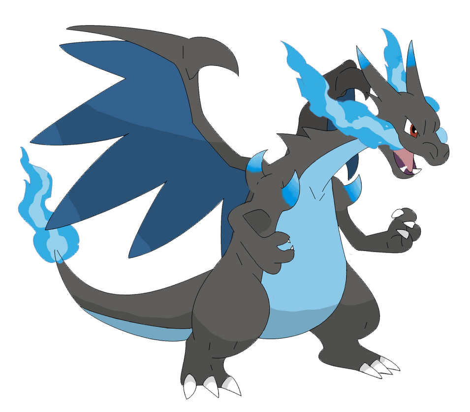 Mega Charizard X by ObsidianBlack555 on DeviantArt