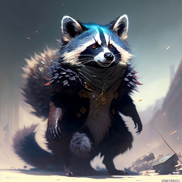 Cute Little Raccoon by ZieJieee on DeviantArt