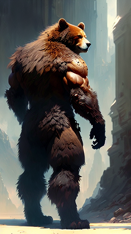 Muscular Furry Bear By ZieJieee On DeviantArt muscular-furry-bear-by-ziejieee-on-deviantart