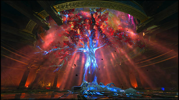 God of War 2018 Yggdrasil The World Tree