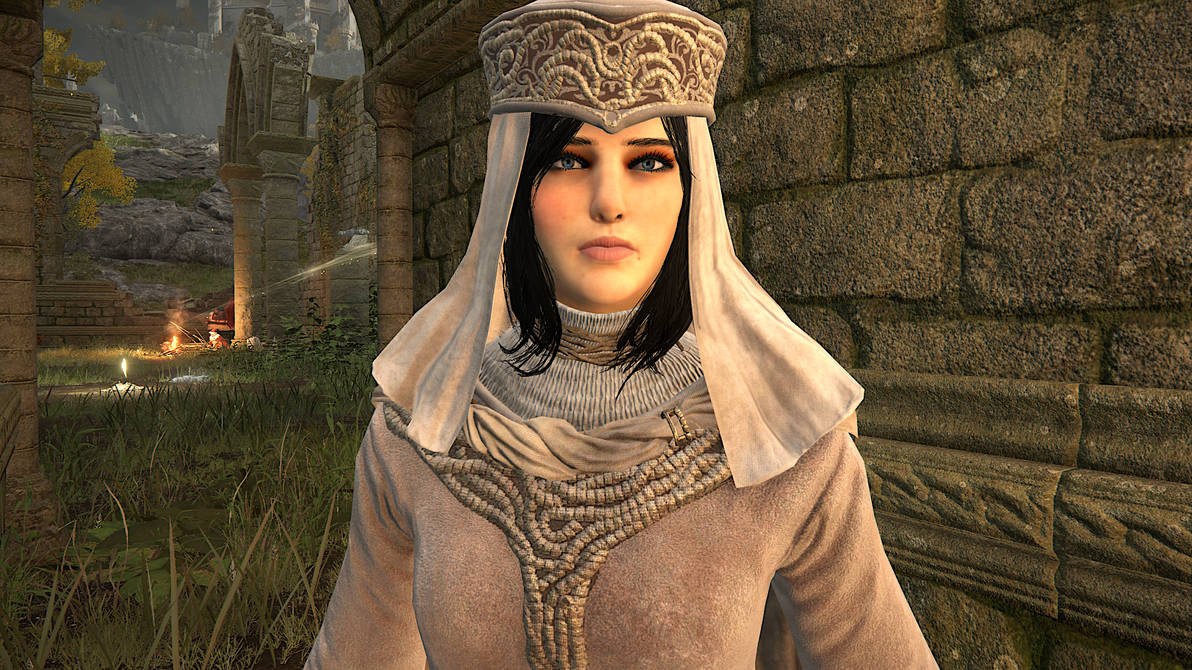Elden Ring Fashion Souls Finger Maiden Yennefer 2 by SingleStooge on