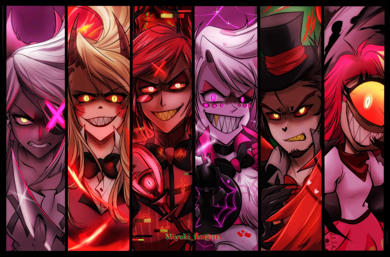 Demons Hazbin Hotel by Miyukifanarts on DeviantArt