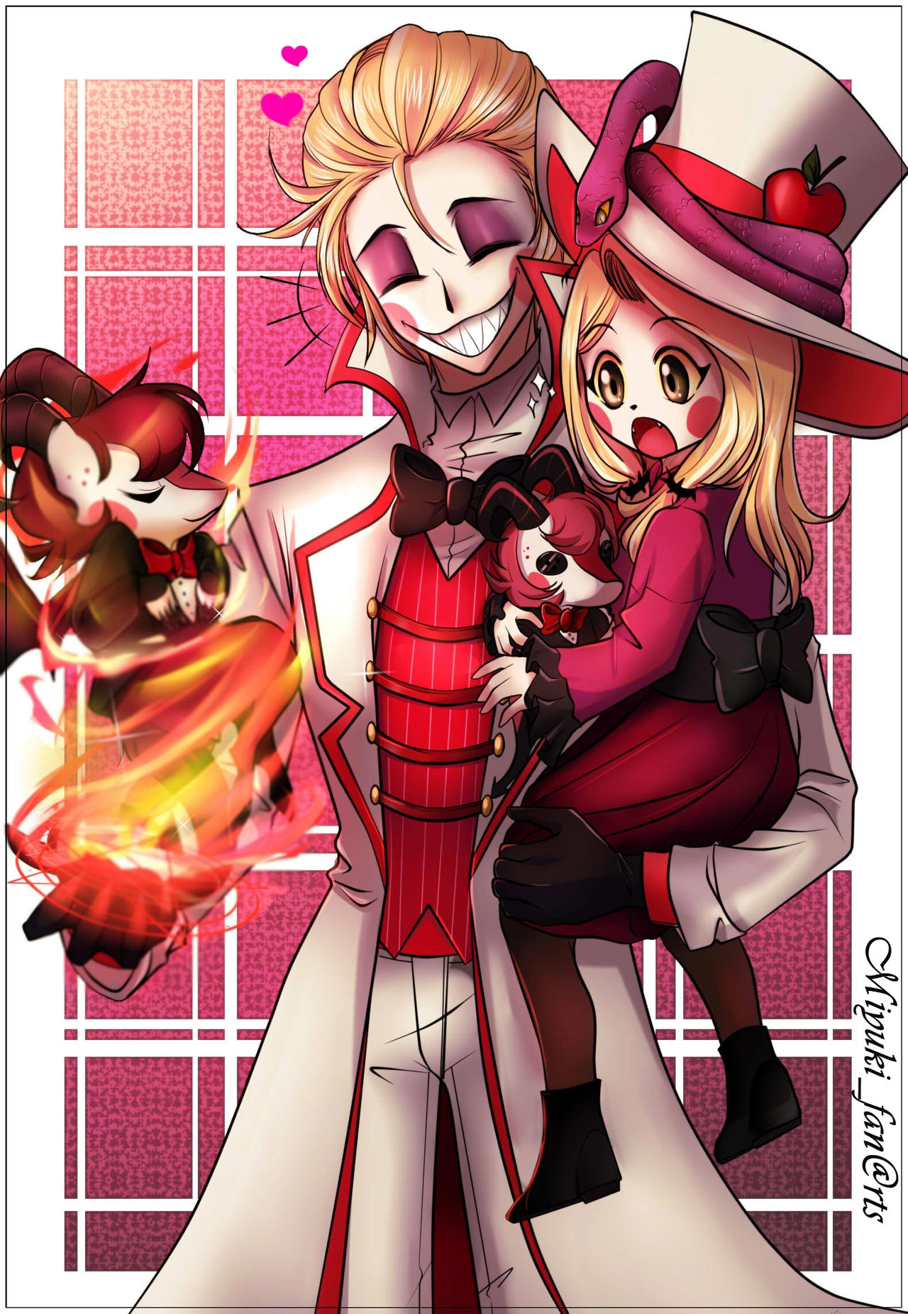 Lucifer and Charlie by Miyukifanarts on DeviantArt