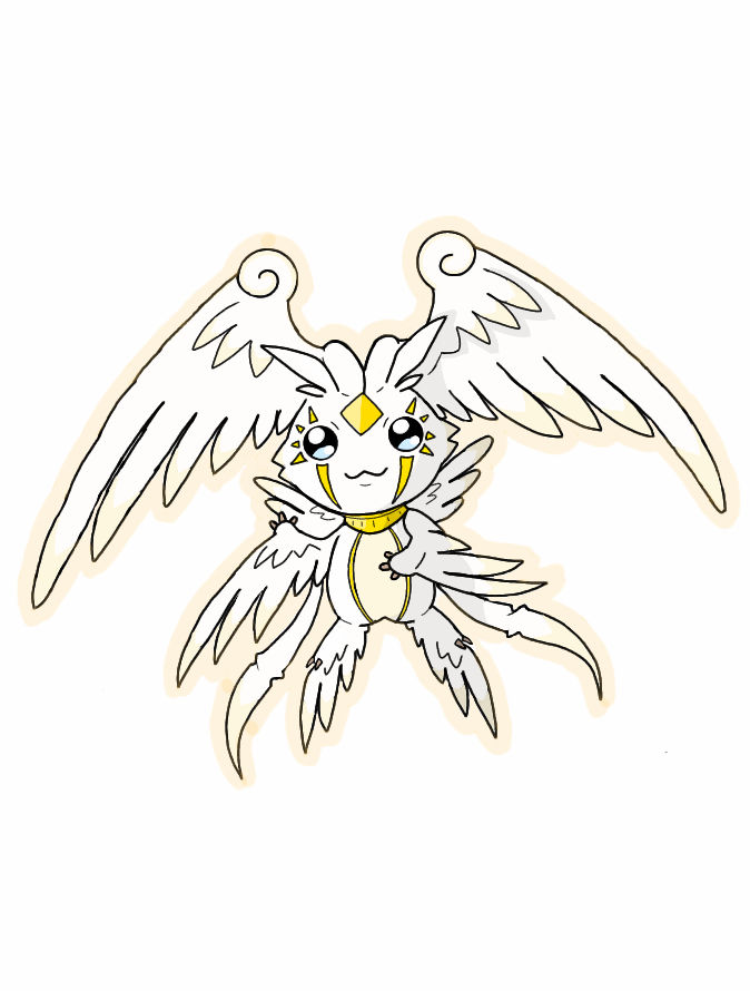 Rookie angel digimon by Poketbiscuit on DeviantArt