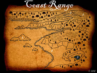 Coast Range Map
