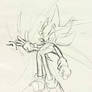 Simple super sonic drawing