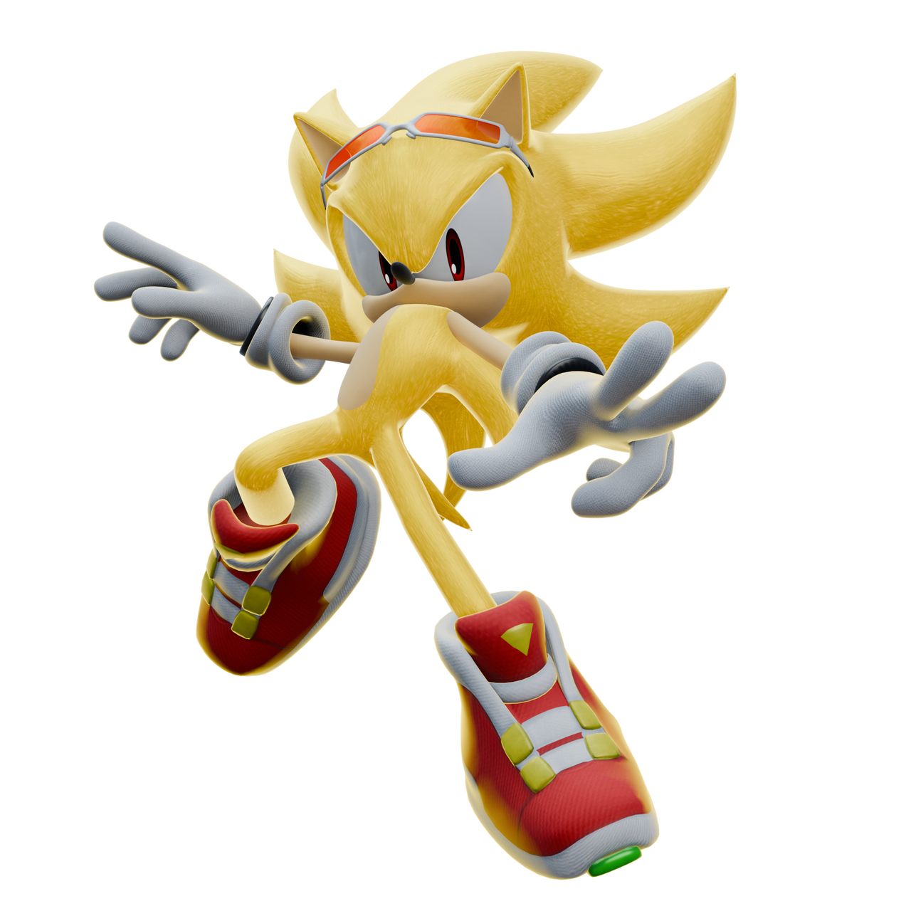 Riders super sonic render by chaodude123 on DeviantArt