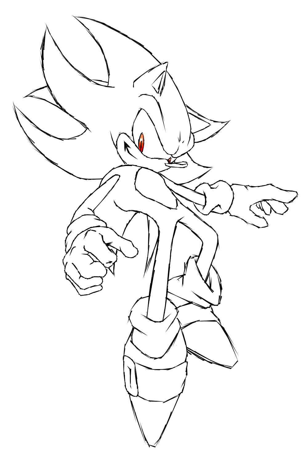 Quick Super sonic drawing