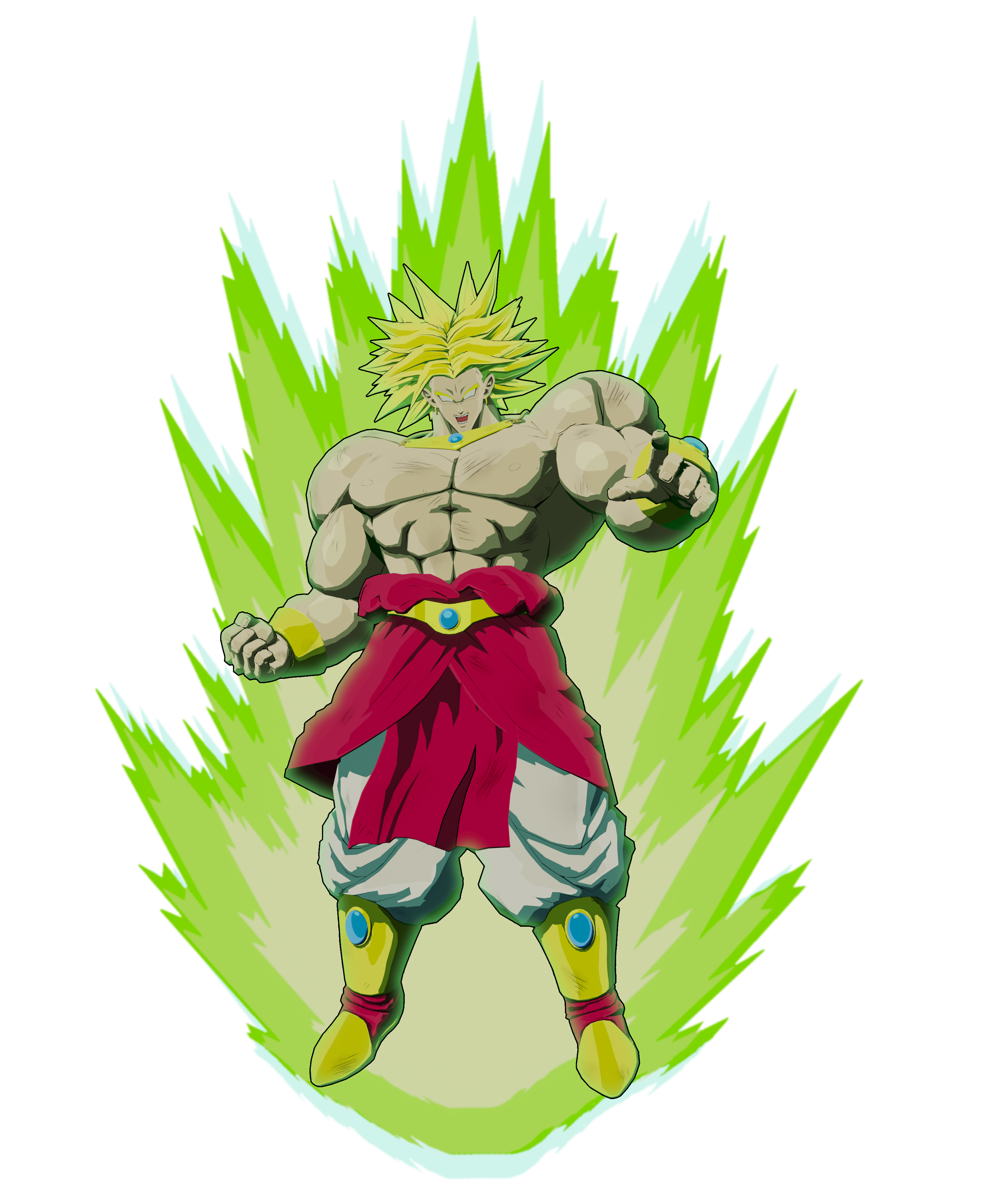 Z broly test render
