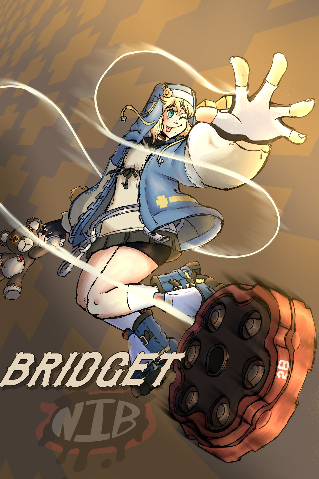 Bridget (Guilty Gear - Strive -) by LordFink on DeviantArt