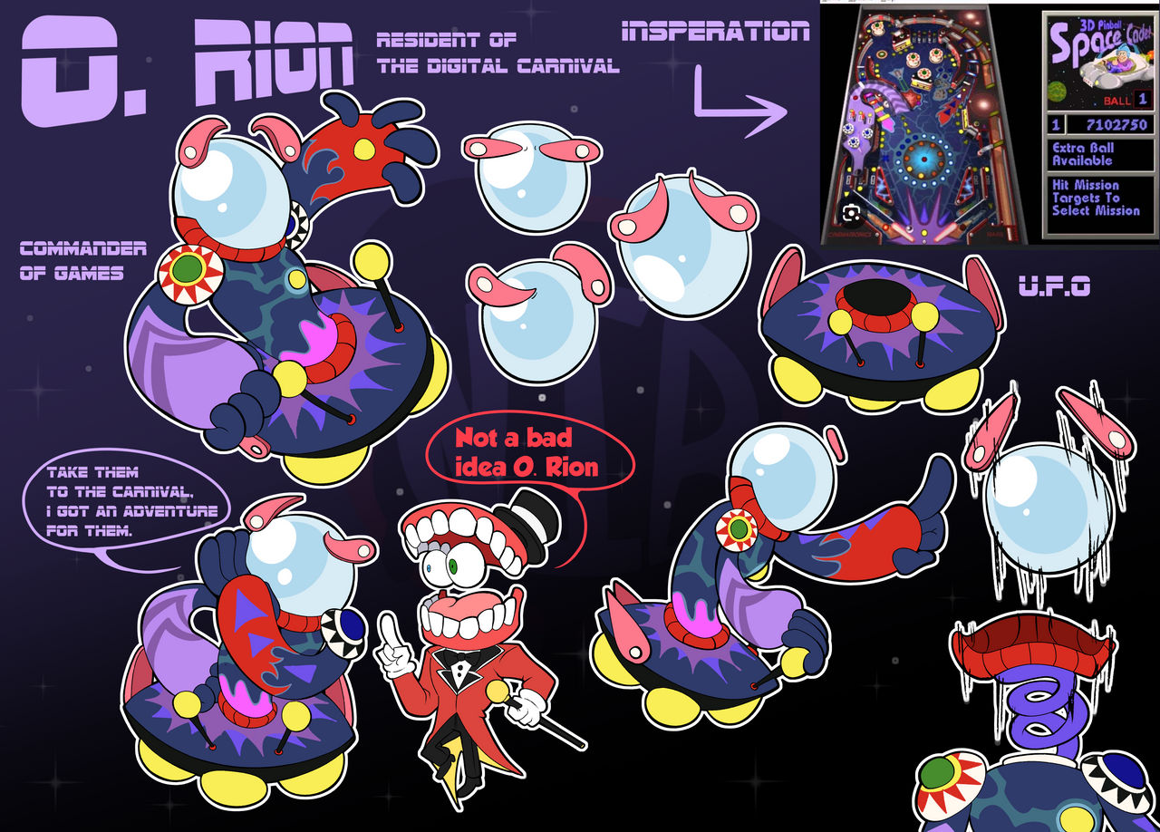 Abstract Oc Digital Circus Oc- O. Rion by NibInkblotchen on DeviantArt