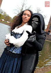 Cherry and Kylo Ren at Elfia 2023