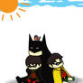 Bat Family: Nap Time