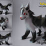 Mightyena Papercraft