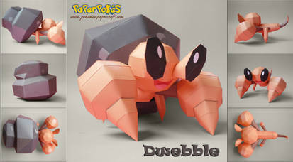 Dwebble Papercraft