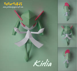 Kirlia Papercraft