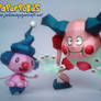 Mime Jr and Mr. Mime Papercraft