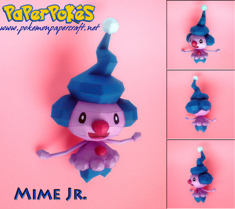 Mime Jr. Papercraft