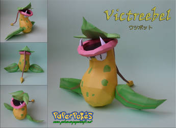 Victreebel Papercraft by Olber-Correa