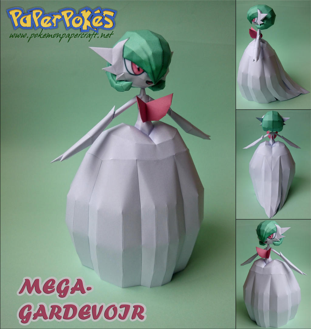 M-GARDEVOIR Papercraft