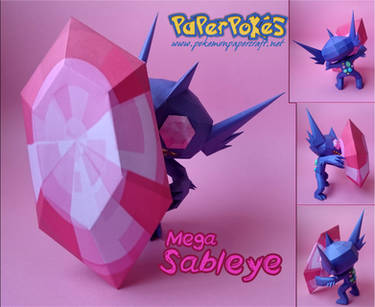 M-Sableye Papercraftt