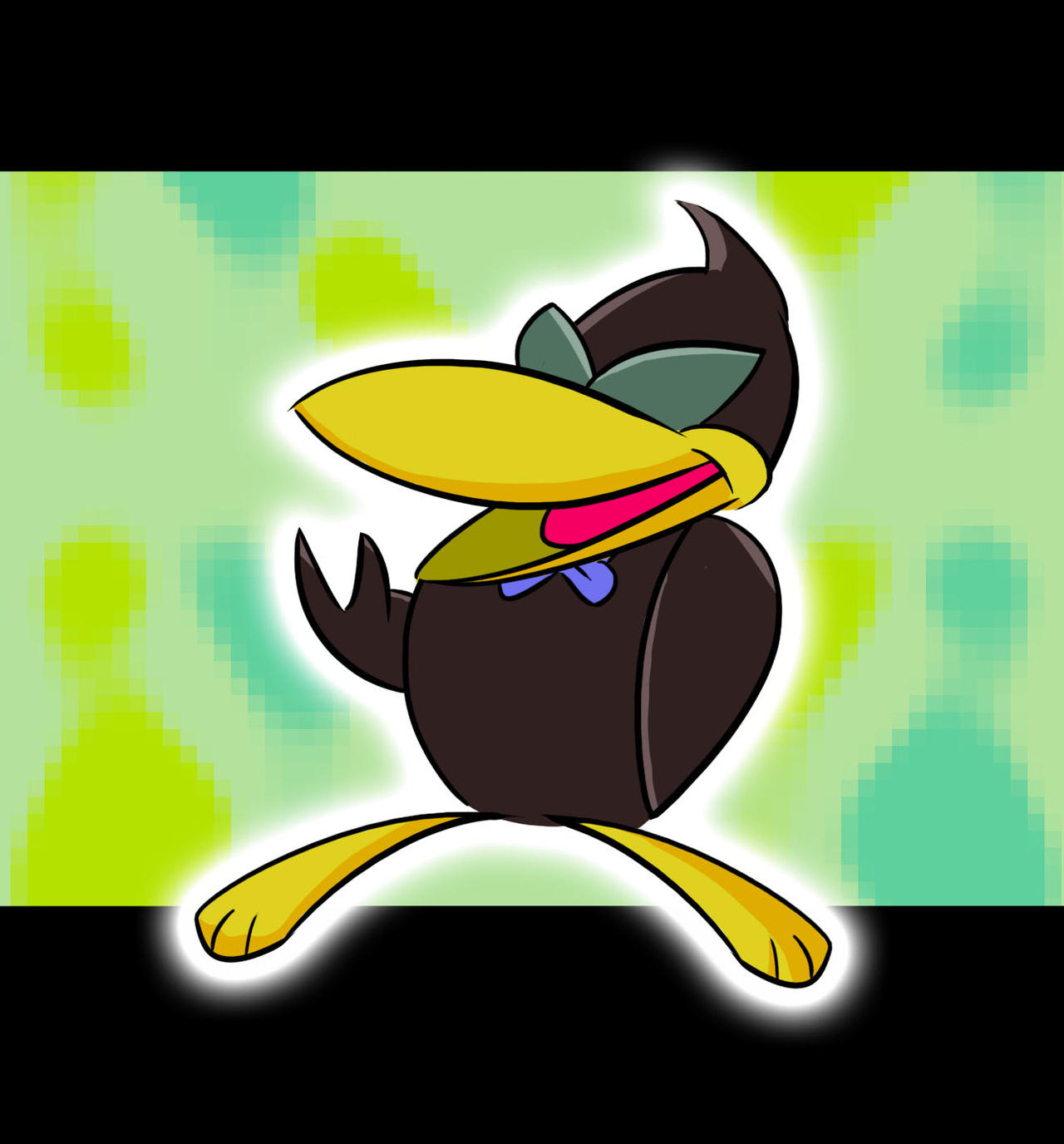 Spiteful Crow by wholetthemonstersout on DeviantArt