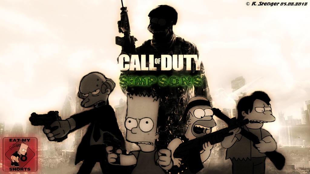 Call of Duty Simpsons by DjUltraduke on DeviantArt