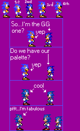 Sonic 3 but I messed with the sprite — Weasyl