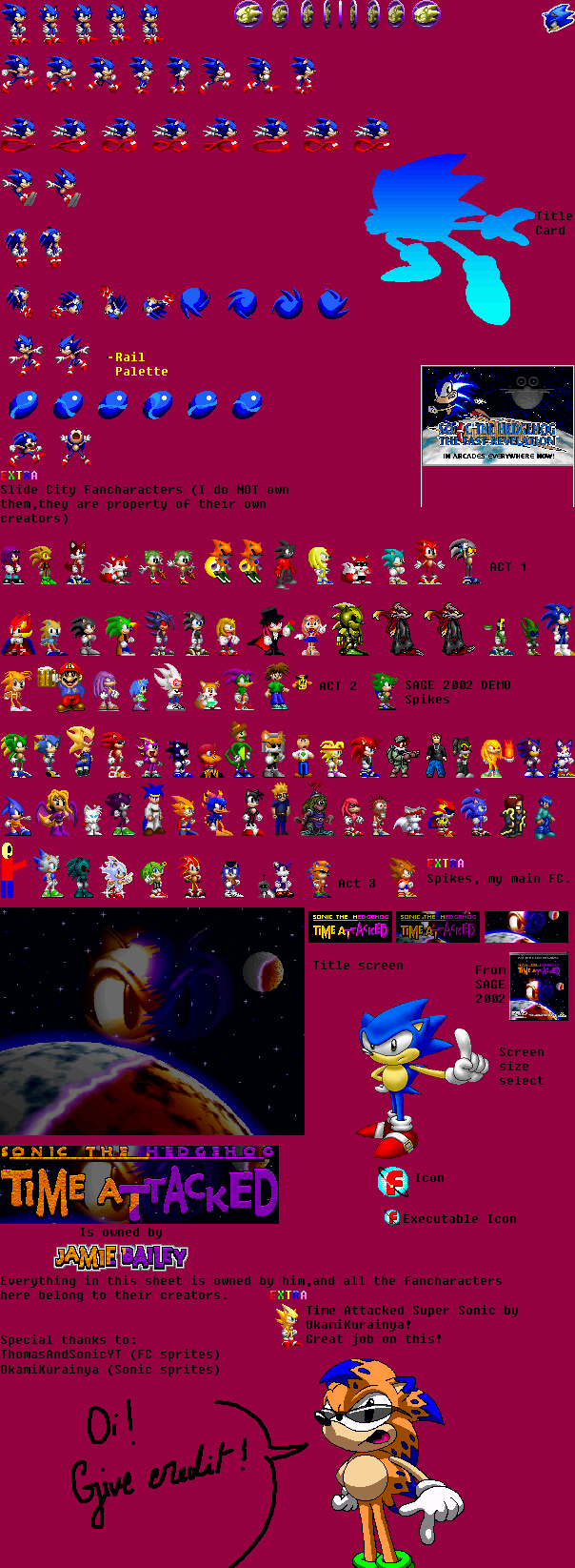 AudioReam on X: I have done one of Sonic's 'Snowboarding' Sprites
