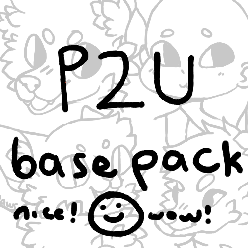 P2U base pack!! lots of cute stuff