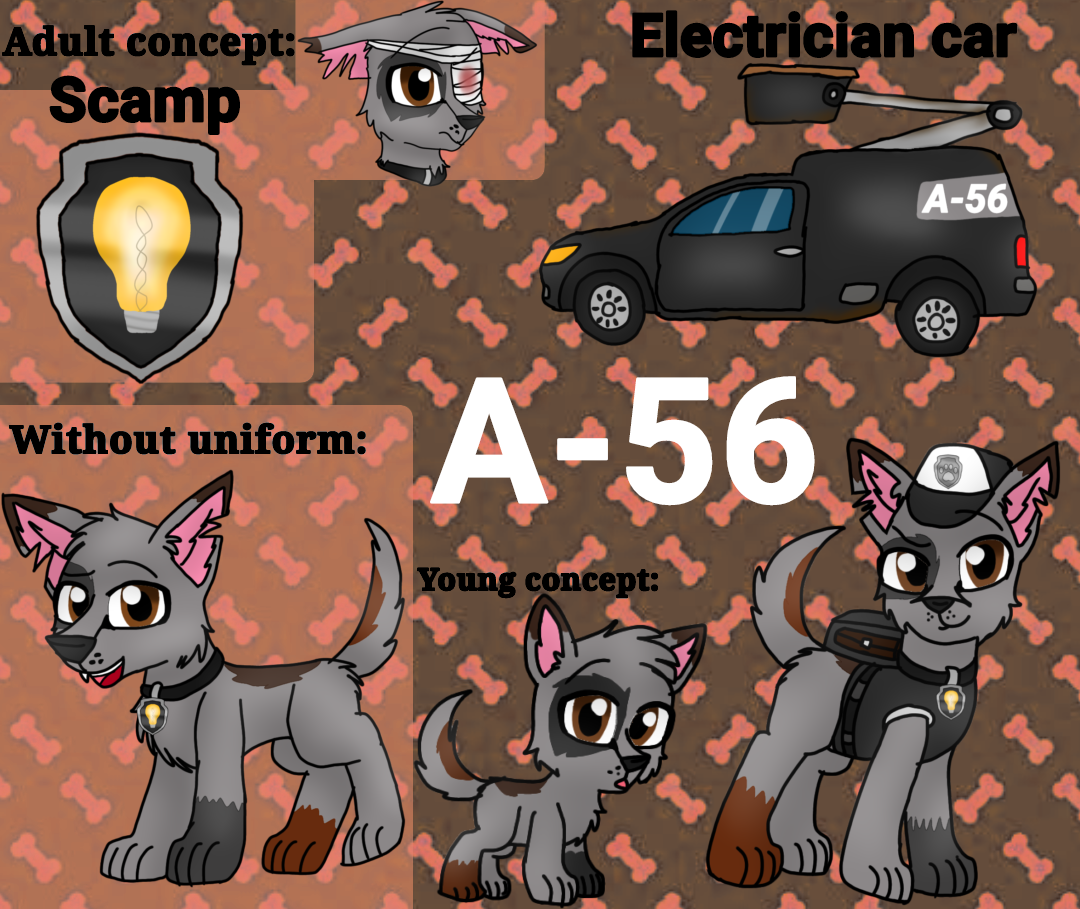 Paw Patrol: Scamp by RivaDiamond on DeviantArt
