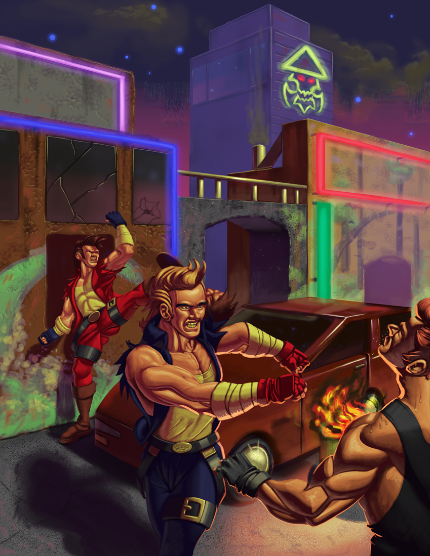 Double Dragon Neon by snicholes0000 on DeviantArt