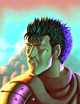 Portrait of young Guts