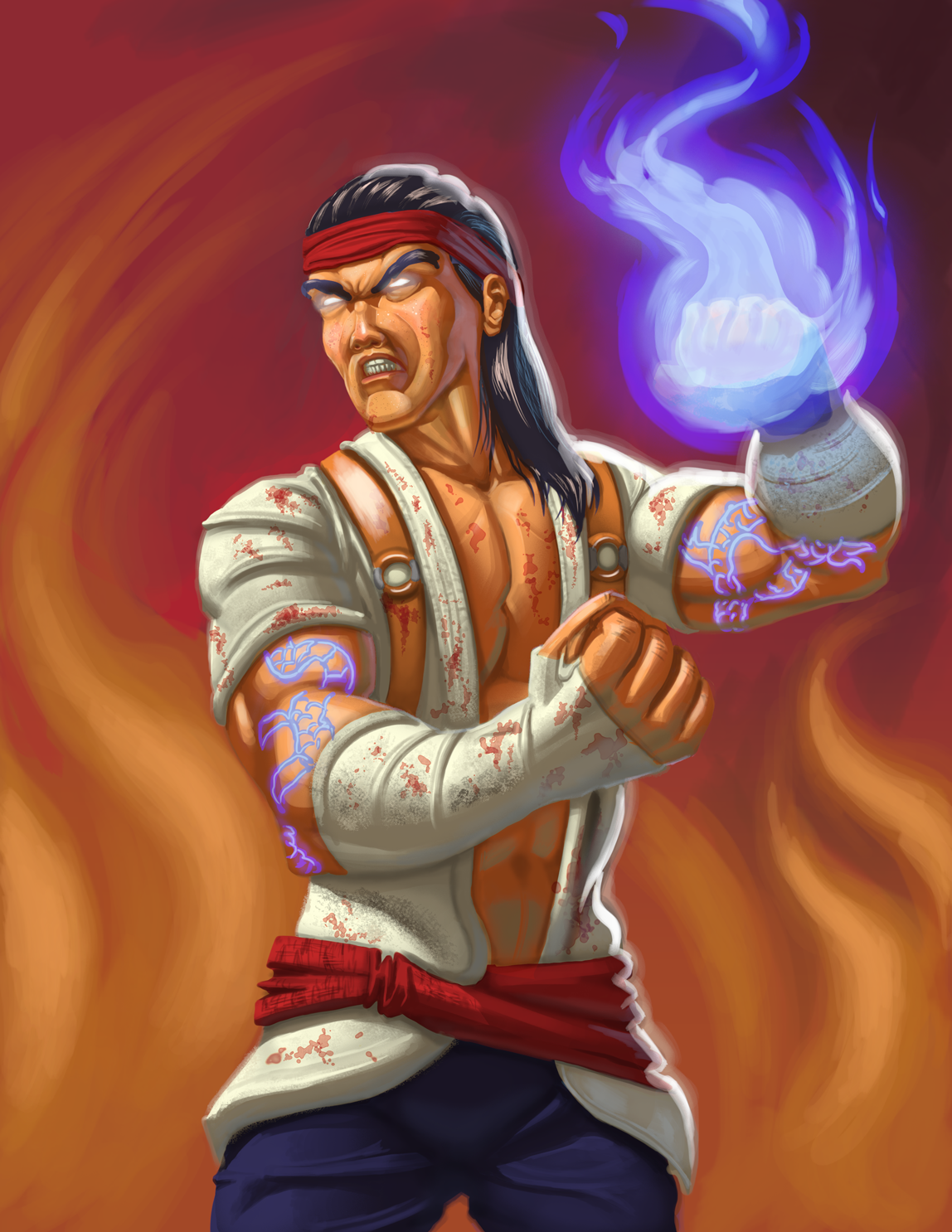Fire God Liu Kang by snicholes0000 on DeviantArt