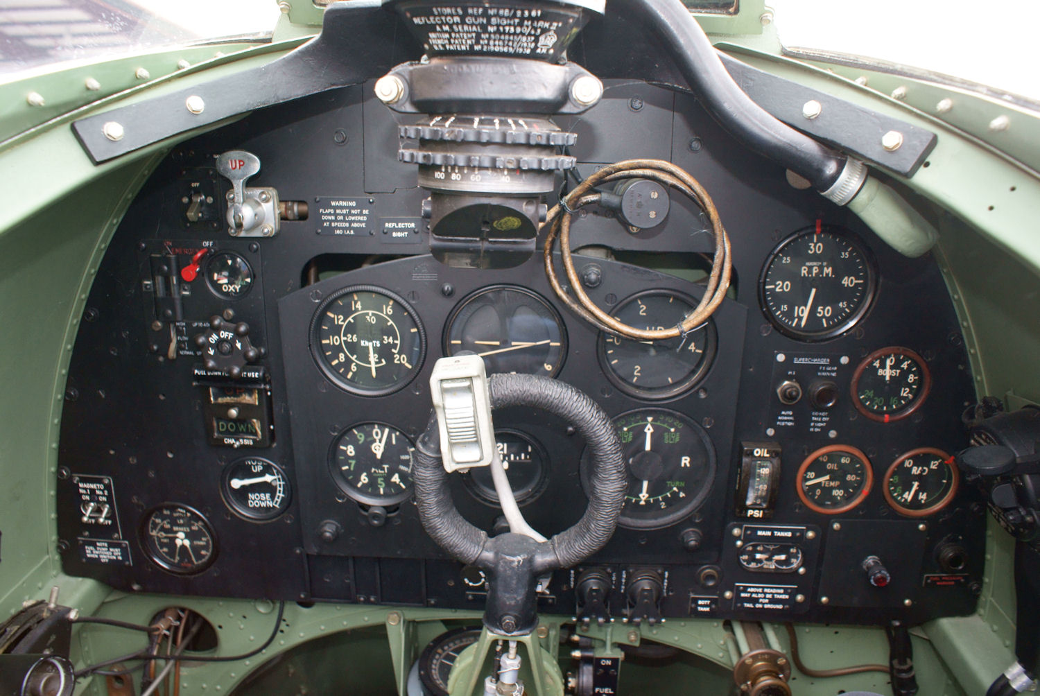 Spitfire Barometer Supermarine Spitfire Mk.XVI Cockpit instrument by Valder137 on DeviantArt
