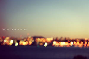 the city bokeh by Affect-The-World