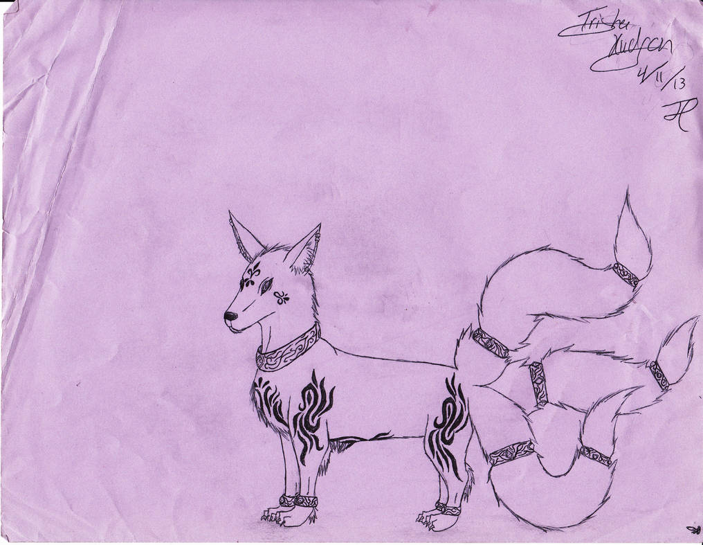 Three Tailed Fox by Defgon on DeviantArt
