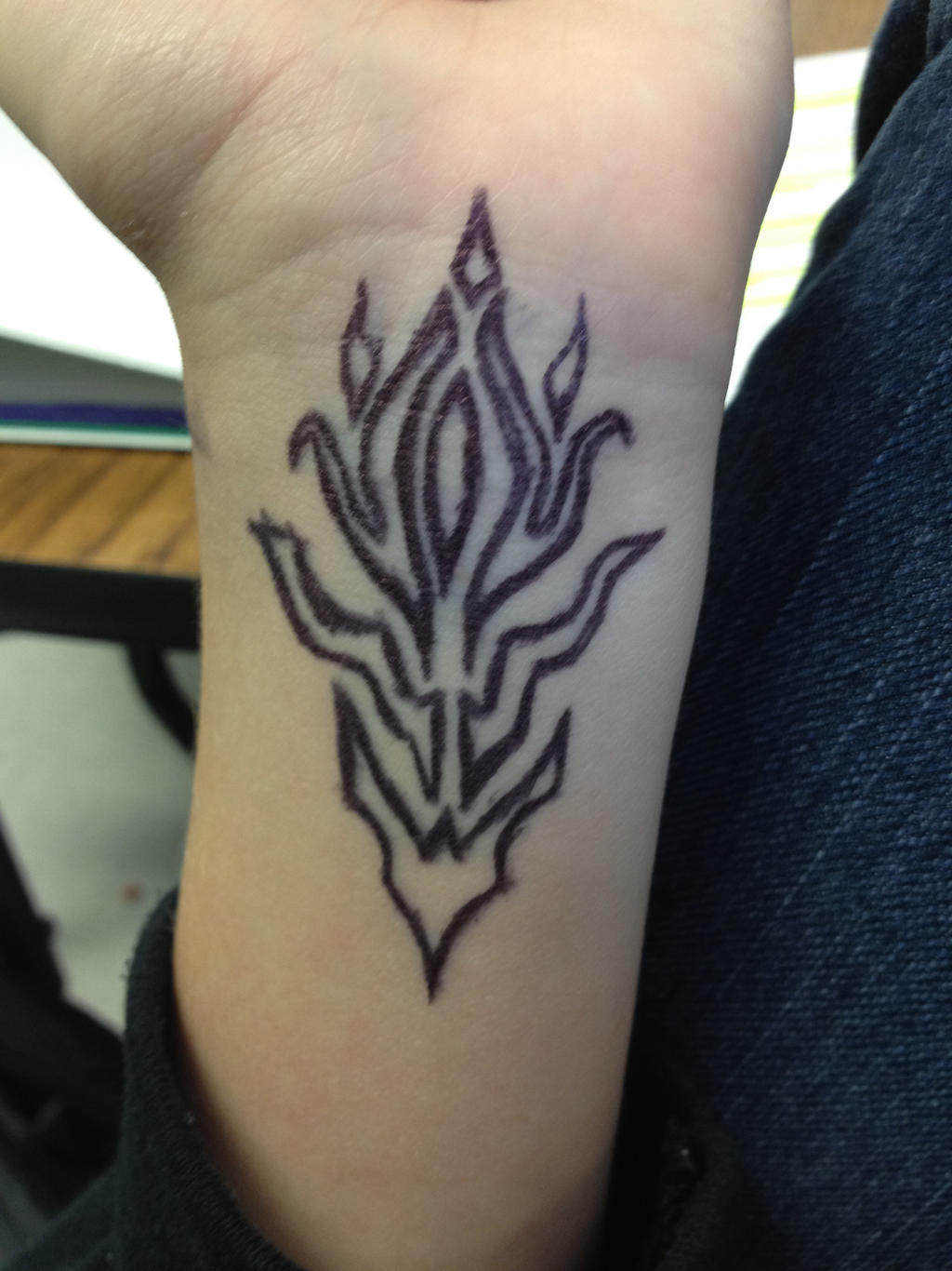Tribal Wrist Tattoo by Defgon on DeviantArt